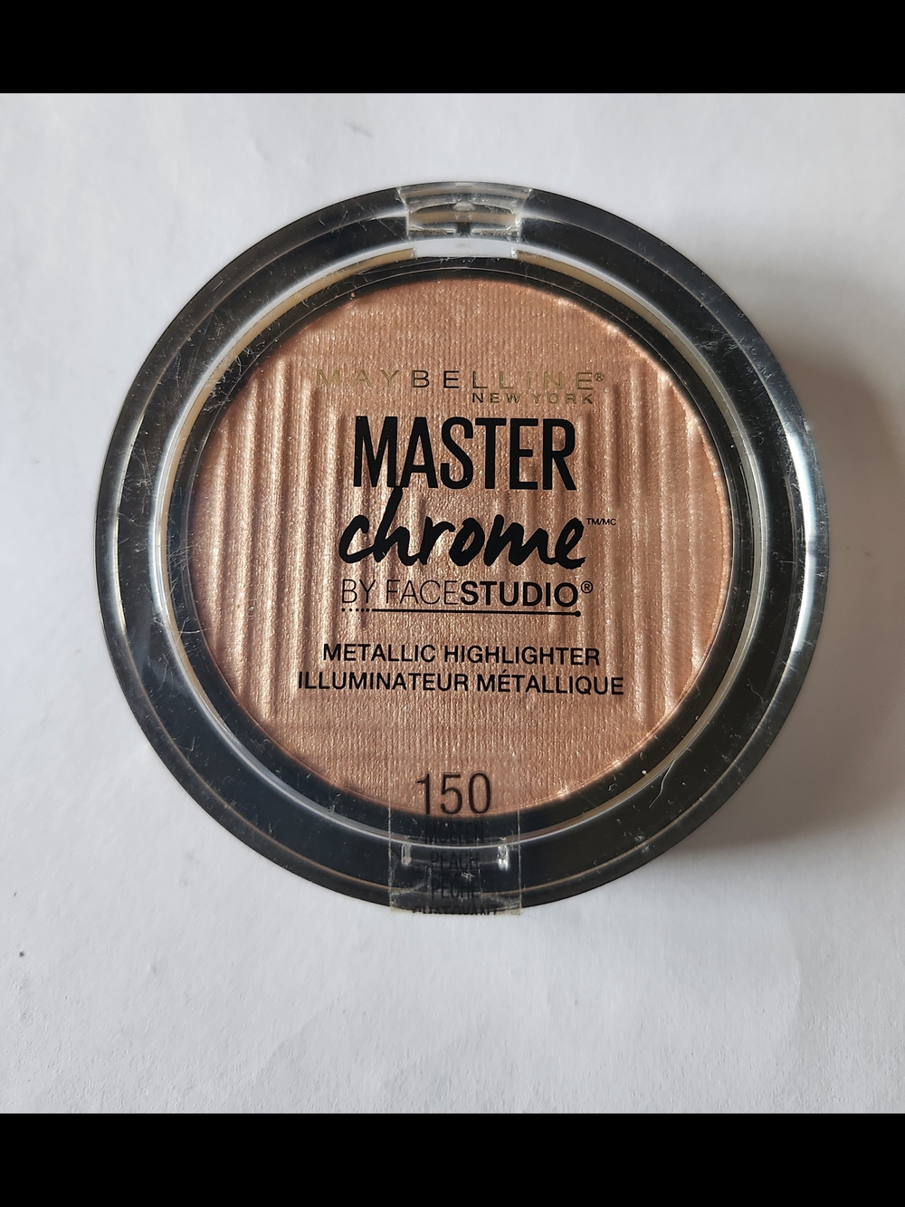Maybelline Master Chrome Metallic Highlighter - 150 Molten Peach New